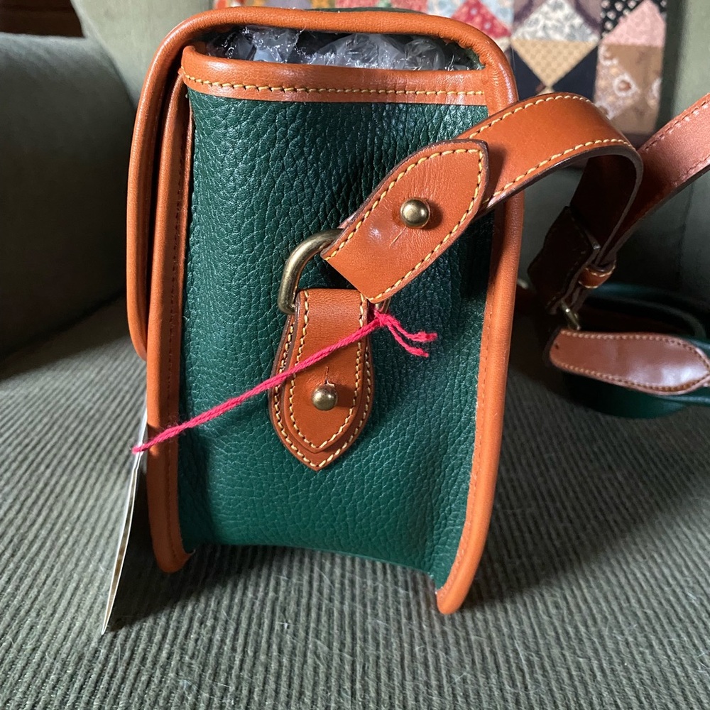 Dooney & Bourke Large Surry in Fir and British Tan - Picture 3 of 11